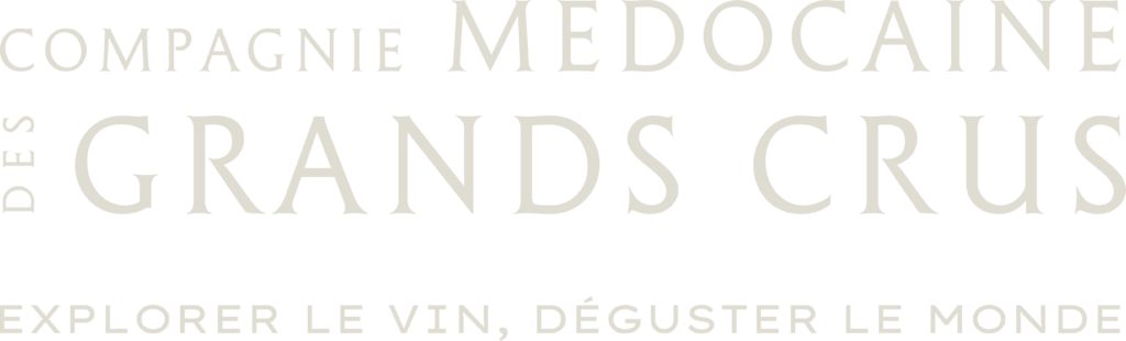 Logo avec slogan Compagnie Médocaine des Grands Crus